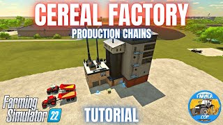 CEREAL PRODUCTIONS GUIDE  Farming Simulator 22 [upl. by Aniar]