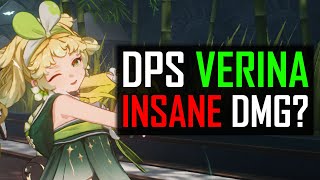 DPS Verina Maximum Damage Wuthering Waves Healing Set Rover [upl. by Madelin143]