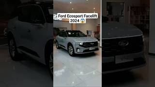 Ford Ecosport Facelift 2024 😱  Ford Ecosport Review 2024🔥 shorts fordecosport youtubeshorts car [upl. by Gillead536]