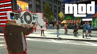 Grand Theft Auto IV  DUBStep gun MOD for GTAIV [upl. by Tellford203]