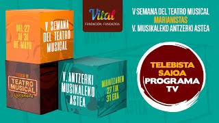 PROGRAMA DE TV  V SEMANA DEL TEATRO MARIANISTAS [upl. by Samy703]