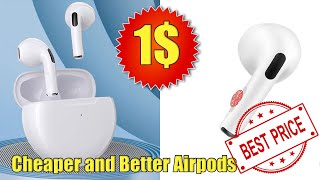 TWS Pro6 Earphone Bluetooth Headphones with Mic 9D Stereo Pro 6 Earbuds Android Wireless Airpods [upl. by Letrice851]