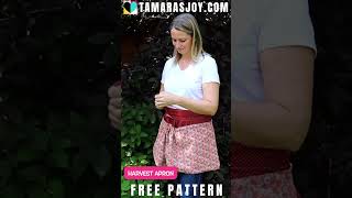 Gathering Apron Sewing Tutorial easysewingprojects sewingtutorials tamarasjoy [upl. by Deni755]