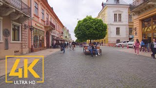 4K Walking Tour along the Streets of Chernivtsi Ukraine [upl. by Sergio]