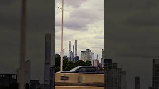 On my way to the JFK Airport Manhattan seen from Queens New York City 2024 [upl. by Llered911]