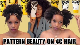 WASH DAY ON 4C HAIR TRACEE ELLIS ROSS PATTERN BEAUTYFirst Impression HONEST REVIEW naturalhair [upl. by Knowle973]