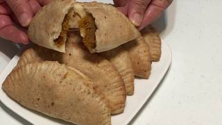 Empanadas De Calabaza 🎃 Con Masa De 3 Ingredientes [upl. by Nisbet]