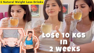 How To Lose Belly Fat🔥Natural Weight Loss Drinks  Lose Weight Without Dieting [upl. by Maples811]