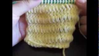 How To Knit The Stockinette Elongated Stitch [upl. by Asenav]