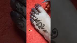 Mehndi design👍💯 art short [upl. by Thorman]