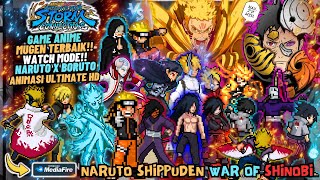 NEW Naruto Shippuden War of Shinobi Mugen OFFLINE 2024  Watch Mode BEST Characters🔥💯 [upl. by Ruddy]