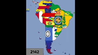 South America Timeline of Future National Flags 2023  2142  Part 1 [upl. by Ikilisav]