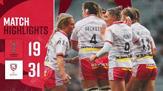 Highlights  Harlequins Women vs GloucesterHartpury [upl. by Lalittah624]