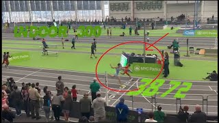 Clipped at The Tape CRAZY INDOOR 300M  Race Analysis Episode 2 [upl. by Okiruy426]