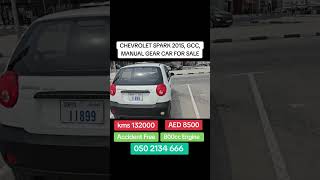 CHEVROLET SPARK 2015 800CC ENGINE GCC MANUAL GEAR CAR FOR SALE 050 2134666 [upl. by Og]