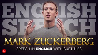 ENGLISH SPEECH  MARK ZUCKERBERG Free Speech English Subtitles [upl. by Nawj]