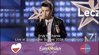 Eryk Kucharski  Kolorowy wiatr  Szansa Na Sukces SF3  JESC 2024 [upl. by Yelrahc284]