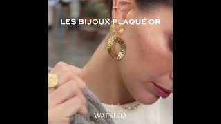 Waekura  marque parsienne de bijoux en plaqué or pour toutes les femmes [upl. by Aiello]