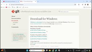 Installation of GIT for windows in just one minute and process of checking installed or not [upl. by Ralli]