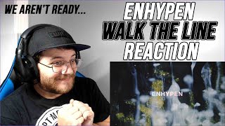 ENHYPEN 엔하이픈 BORDER  DAY ONE Intro  Walk the Line REACTION Its Beautiful [upl. by Kenay]