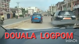 TRAJET CAMEROUN de Andem à Rhône Poulenc Nouvelle Route pavée LOGPOM DOUALA 🇨🇲 [upl. by Stila]