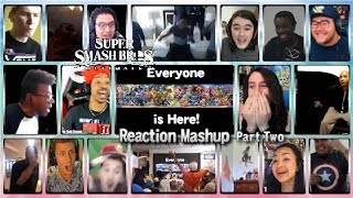 Super Smash Bros Ultimate  Everyone is Here PART TWO Nintendo Direct E3 2018 Reaction Mashup [upl. by Filippo]