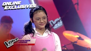 The Voice Kids Coach Julie is excited to work with Ava Pristine Glarino EXCLUSIVE [upl. by Charlton]