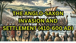 The AngloSaxon Invasion and Settlement 410600 AD  British History Made Simple [upl. by Kareem]