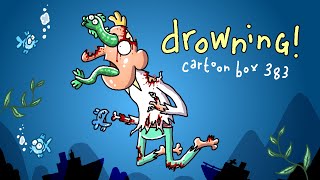 Drowning Man  Cartoon Box 383  by Frame Order  Hilarious Cartoons [upl. by Nwahsauq]