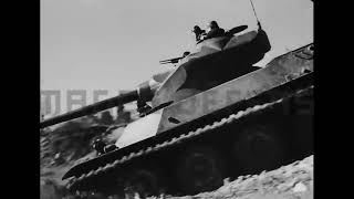 🇲🇫 Footage about AMX50 100 on tests 1950 [upl. by Akienom]