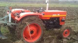 Tractor universal UTB 445  la arat video 6 [upl. by Ruamaj]