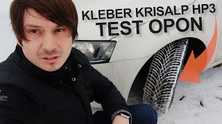 KLEBER KRISALP HP3  TEST Opon zimowych  Moto LAB [upl. by Nwahsed298]