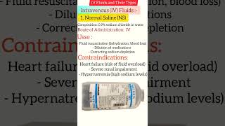 IV fluids  Ns  Normal saline iv fluids pharamcy medical  nursingstaff [upl. by Enilhtak527]