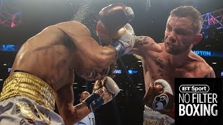 Carl Frampton v Leo Santa Cruz highlights  The Jackal becomes twoweight world champion [upl. by Ylro87]