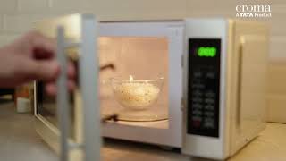 Croma 20L Solo Microwave with Touch Panel  Feature video [upl. by Eelyk]