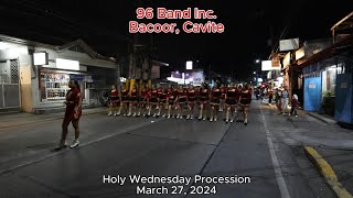 96 Band during Holy Wednesday Procession [upl. by Atiekahs805]