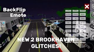 2 NEW BROOKHAVEN GLITCHES Discovered Somebody and the last one is me Trolling [upl. by Mapel311]