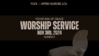 FOG WORSHIP SERVICE NOVEMBER 3RD 2024 [upl. by Greeley]