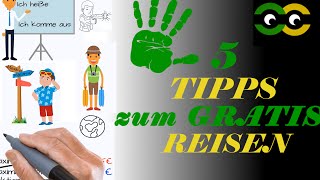 GÜNSTIG REISEN  5 Tipps zum günstig Urlaub machen amp Geld verdienen auf Reisen [upl. by Ecnarual888]