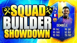 EPIC TOTS DEMBELE SQUAD BUILDER SHOWDOWN FIFA 19 ULTIMATE TEAM [upl. by Ingaborg]