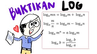 Addmath Pembuktian Hukum Log [upl. by Bechler]