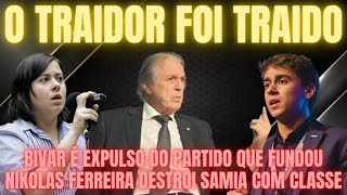 LUCIANO BIVAR QUE TRAIU BOLSONARO AGORA SENTE DO PRÓPRIO VENENO [upl. by Malonis]