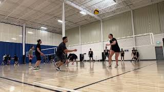 EVPC Thursday Coed Volleyball  Unprotected Sets vs Rice4Life  Game 1 [upl. by Durgy]