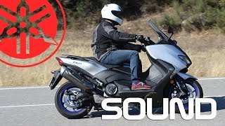 Yamaha TMAX 530 SX 2017 Pure Sound [upl. by Ruperta]