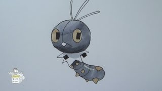 Tutorial How to draw Scatterbug コフキムシ [upl. by Susannah968]