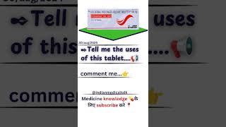 Common Medicines For General Medical Practice Medicine Name and Usesshorts [upl. by Ieluuk]