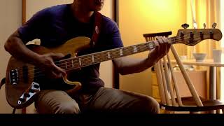 Night Rhythms  Lee Ritenour  Bass cover [upl. by Mata]