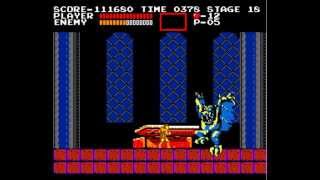 Castlevania NES Final Boss Dracula  No Damage No SubWeapons [upl. by Nirda]