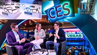 NEW Eyeglass Hearing Aids Essilor Luxottica Interview CES 2024 [upl. by Charmaine]