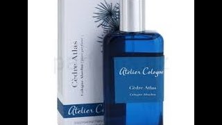 First Impressions Cedre Atlas by Atelier Cologne [upl. by Sidnarb133]